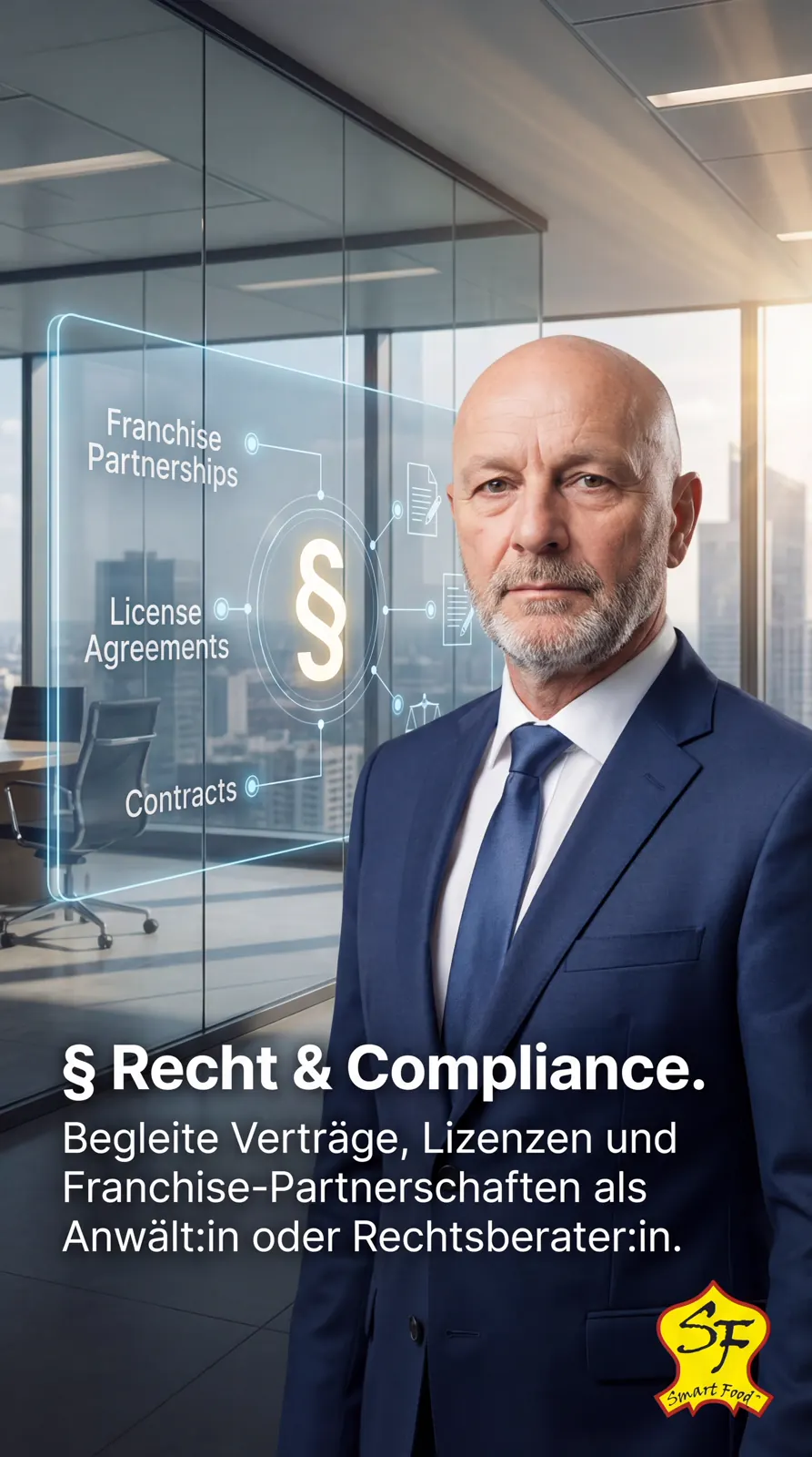 Recht & Compliance - Verträge und Franchise-Partnerschaften bei SF Smart Food