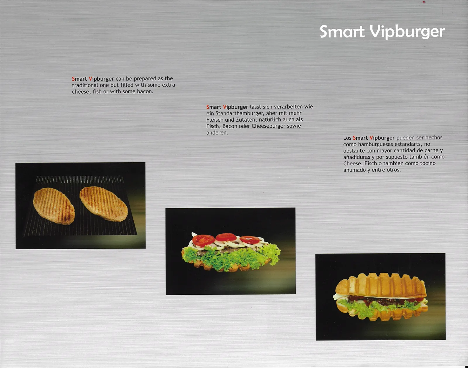 Smart VIP Burger - Premium Burger mit verschiedenen Zubereitungsmöglichkeiten