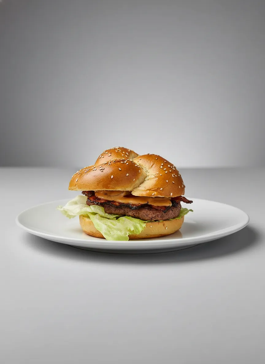 Einfacher Burger