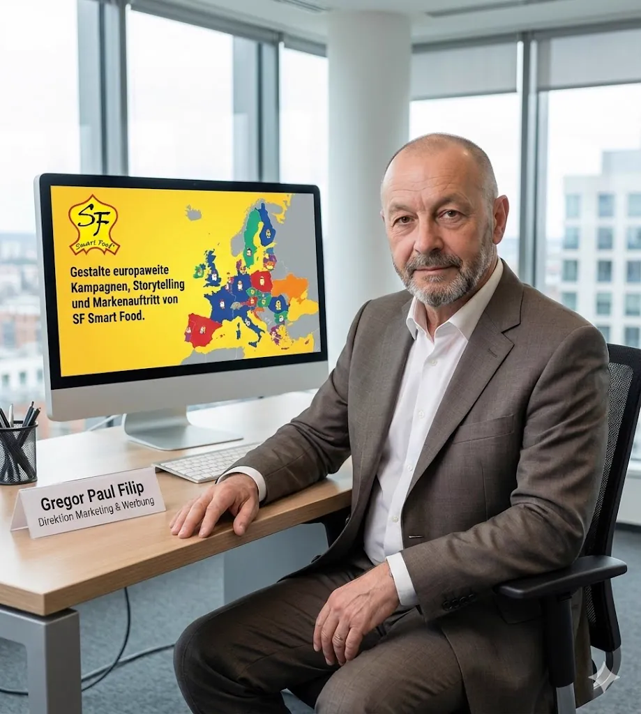 Gregor Paul Filip - Direktor Marketing & Werbung bei SF Smart Food