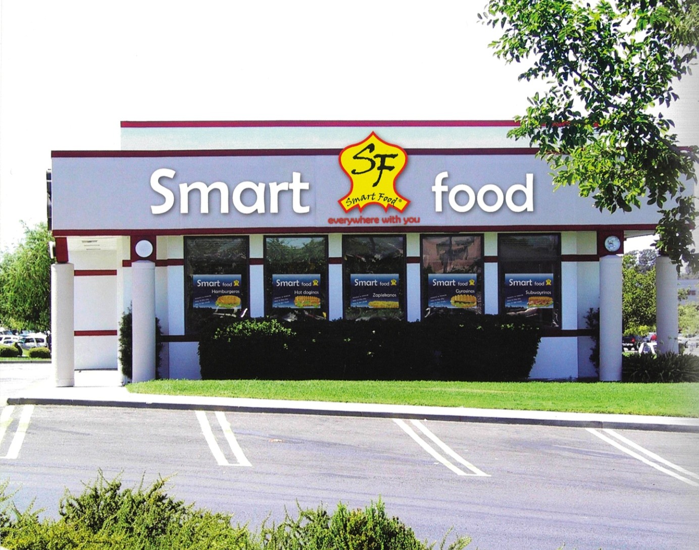 Smart Food Restaurant Außenansicht