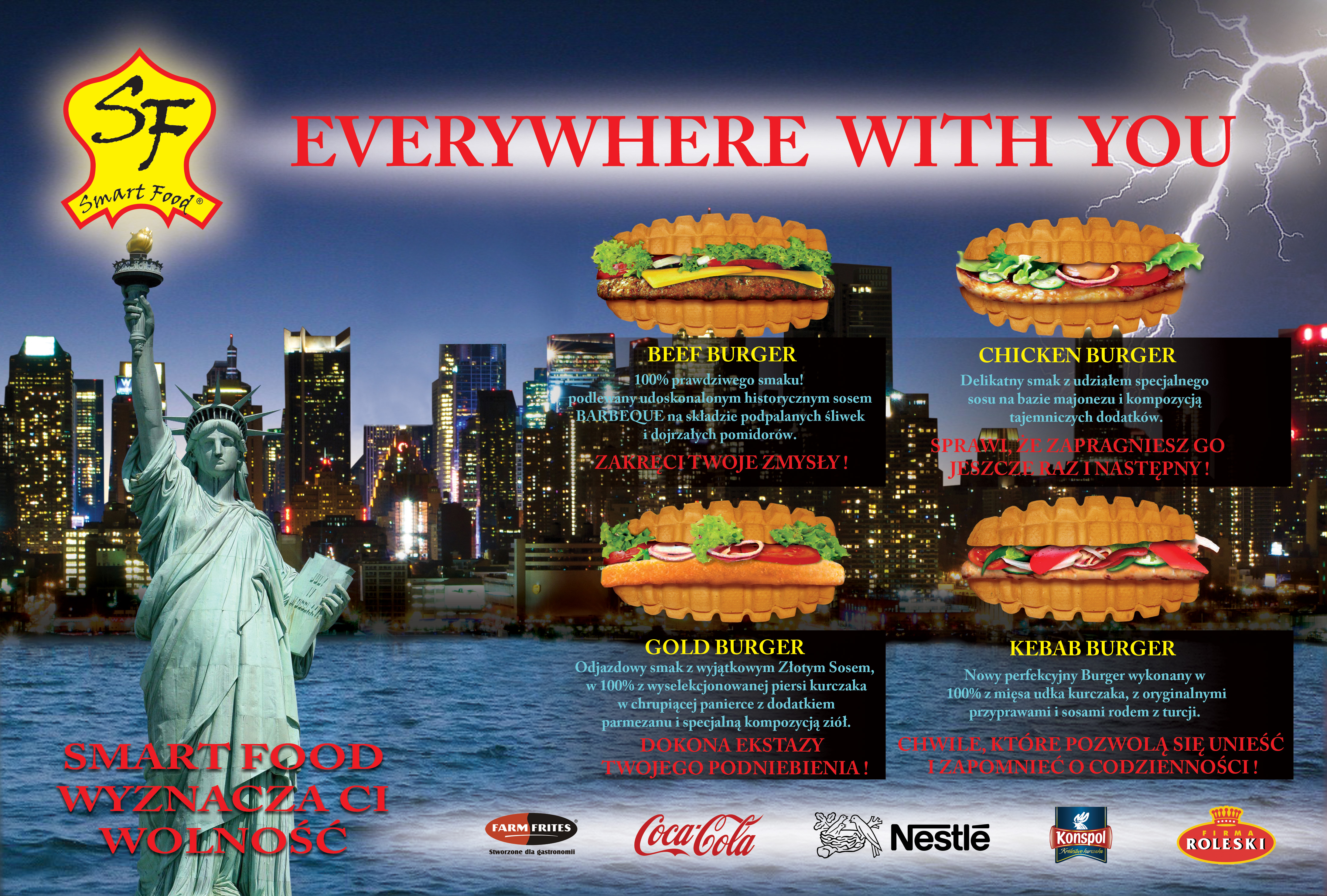 Smart Food Burger-Lineup vor beeindruckender Skyline